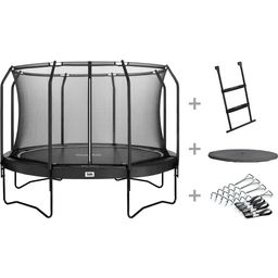 Premium Black Edition Trampoline Ø 366 cm Incl. Ladder and Weather Protection